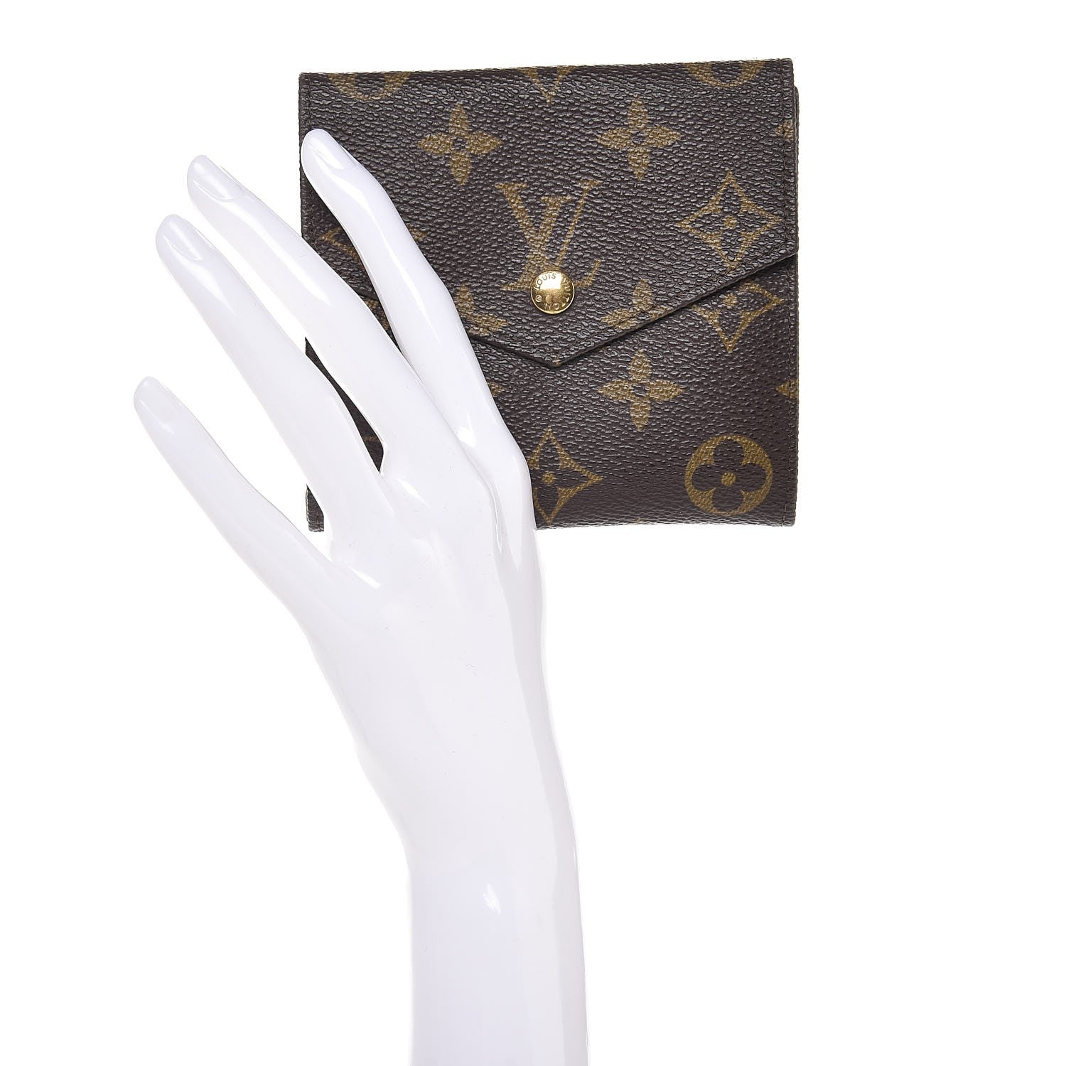 Louis Vuitton Monogram Porte-Monnaie Billets Cartes Credit Wallet 2 of 8