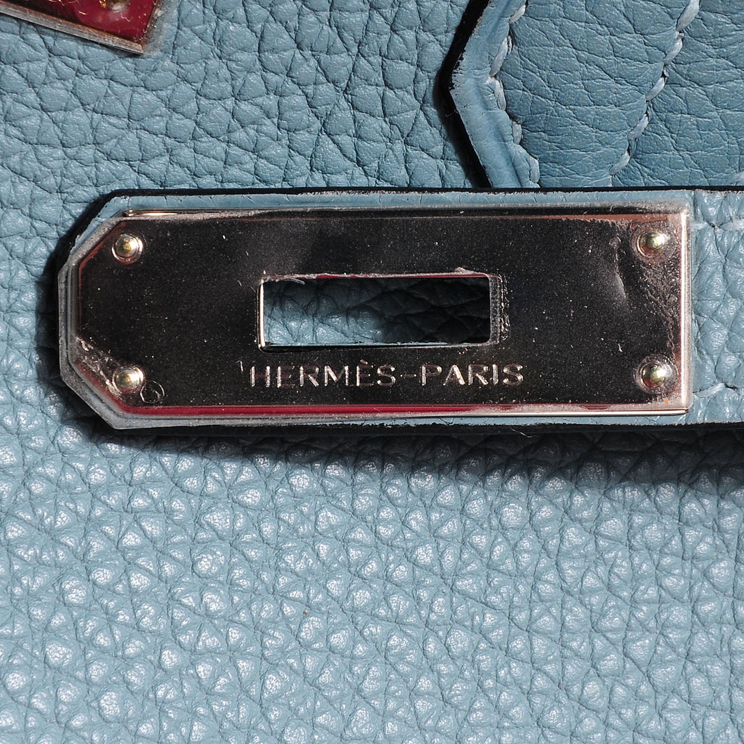 Hermes Togo Birkin 35 Ciel 7 of 10
