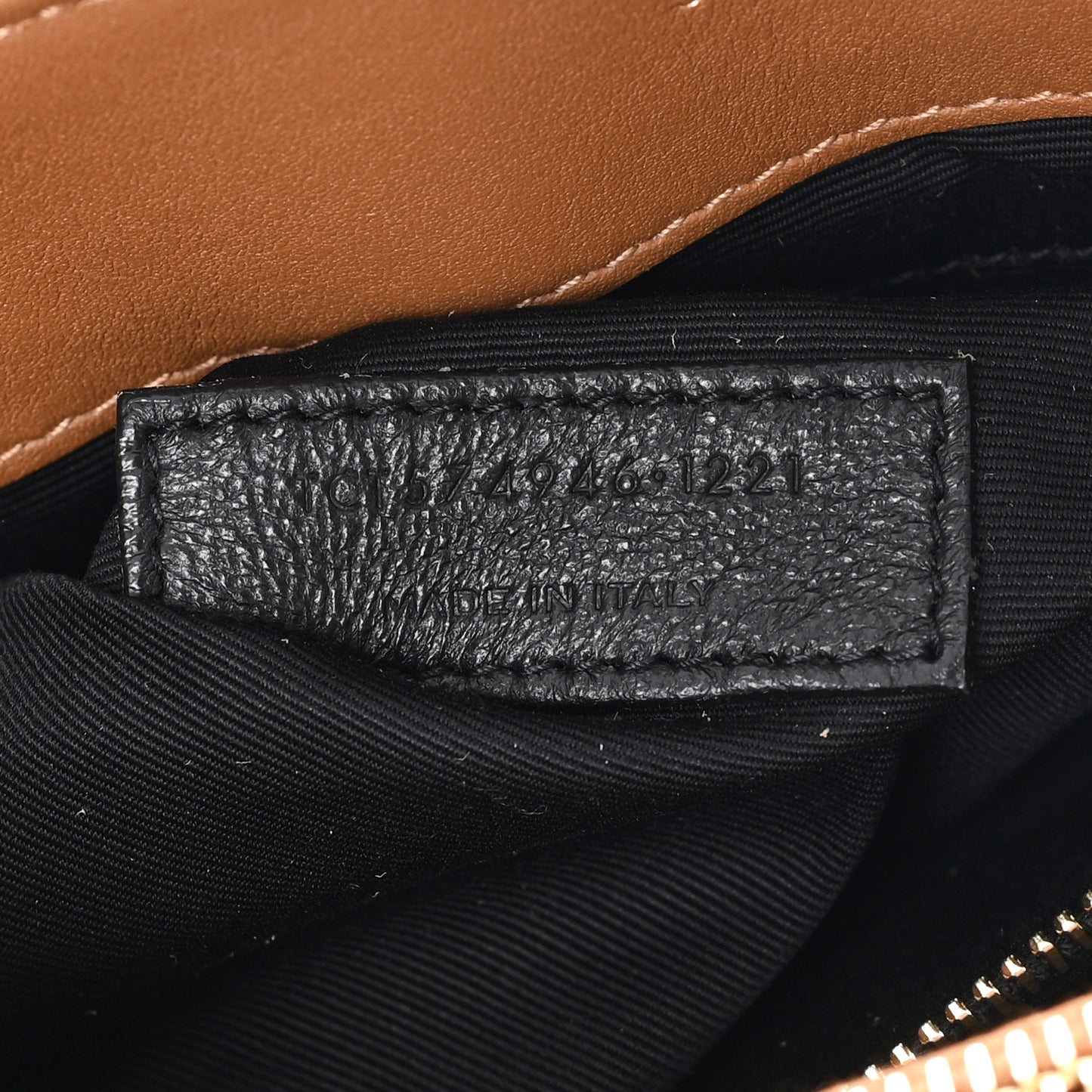 Suede Y Quilted Monogram Medium Loulou Chain Satchel Cinnamon