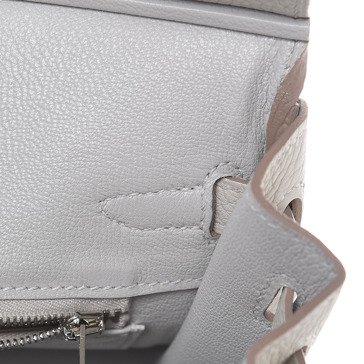 Hermes Togo Birkin 25 Gris Perle 11 of 33