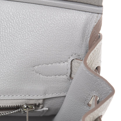 Hermes Togo Birkin 25 Gris Perle 11 of 33