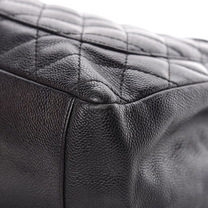 Chanel Caviar Quilted Grand Shopping Tote GST Black 16 of 24