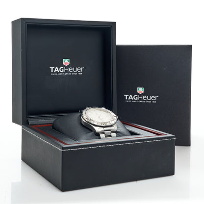 Tag Heuer Stainless Steel 41mm Aquaracer 300M Quartz Watch Silver WAP2011 5 of 5