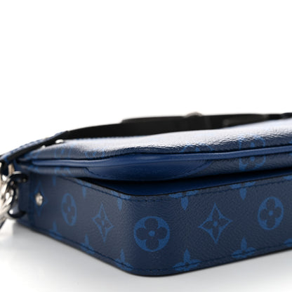 Louis Vuitton Taigarama Trio Messenger Cobalt 9 of 10