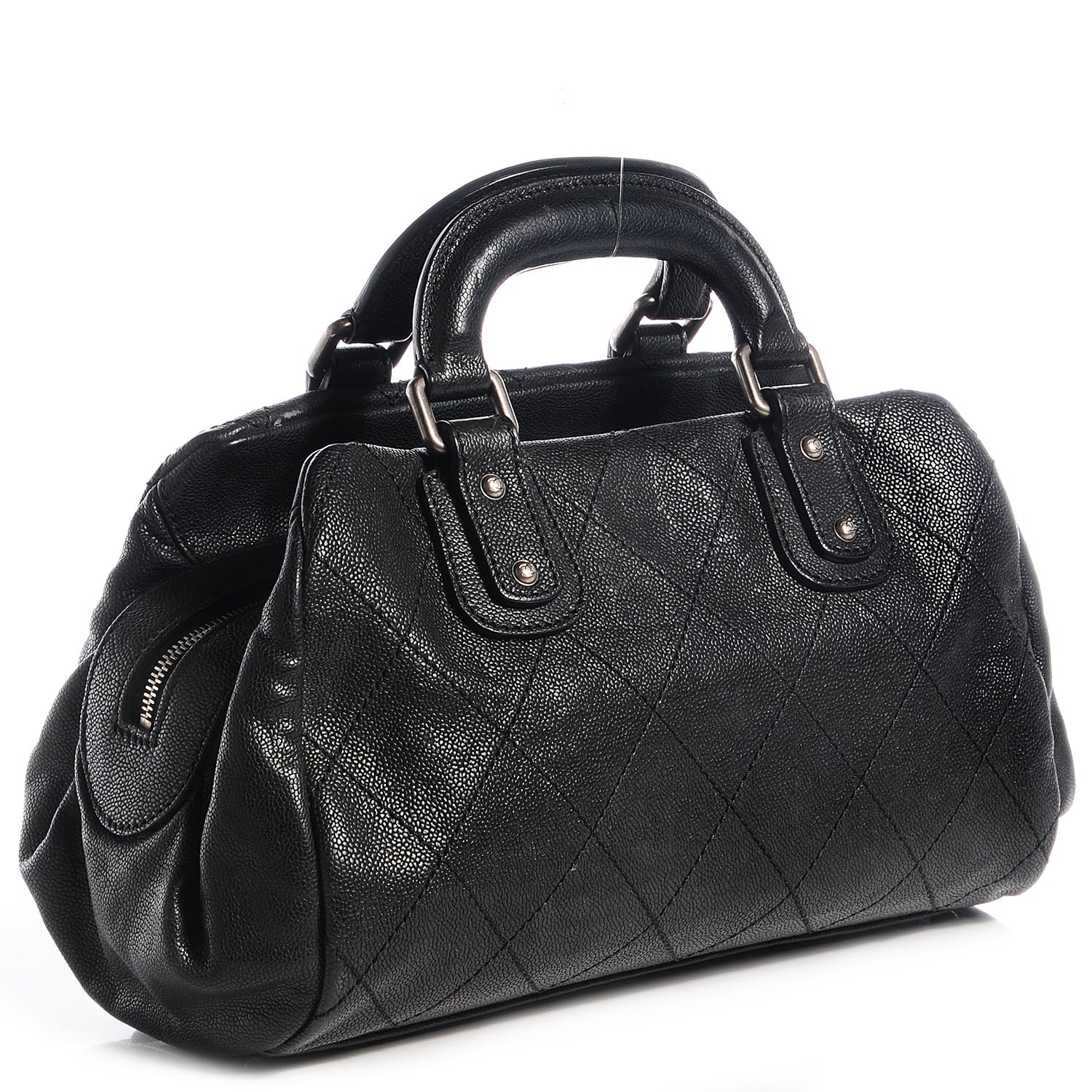 Chanel Caviar Outdoor Ligne Small Doctor Bag Black 3 of 7