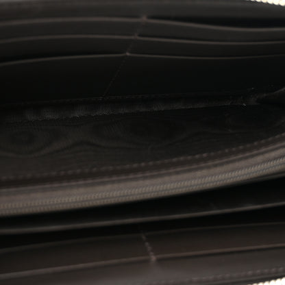 Gucci GG Supreme Monogram Web Bee Zip Around Wallet Beige Cocoa 5 of 9