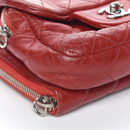 Chanel Lambskin Quilted WOC Mini Flap Red 10 of 19