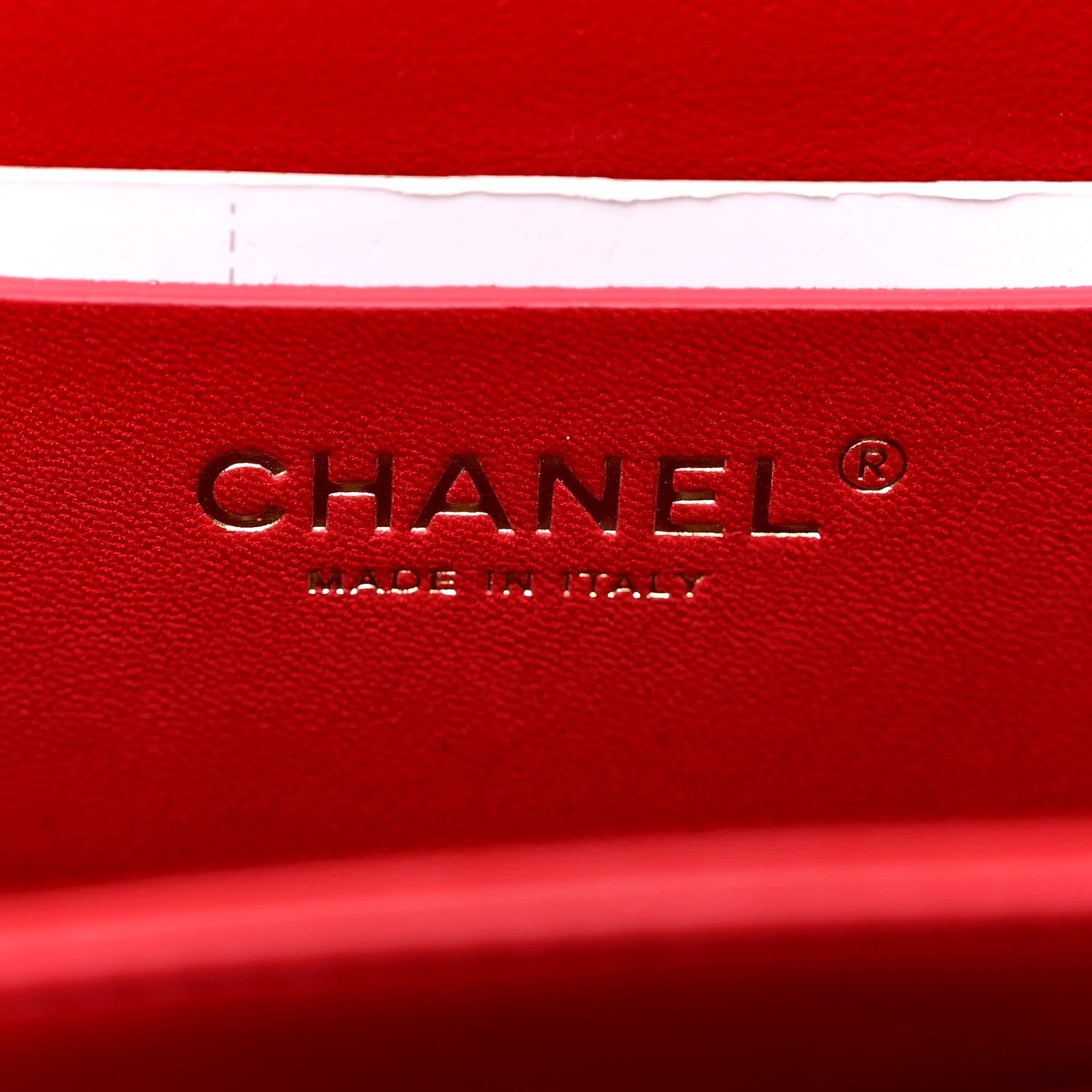 Chanel Caviar Quilted Mini Top Handle Flap Red 7 of 12