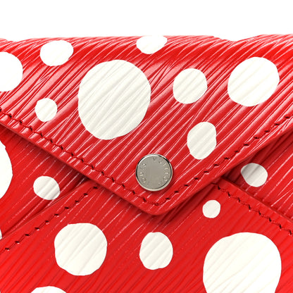 Louis Vuitton LV X YK Epi Small Kirigami Pochette Red White 8 of 9