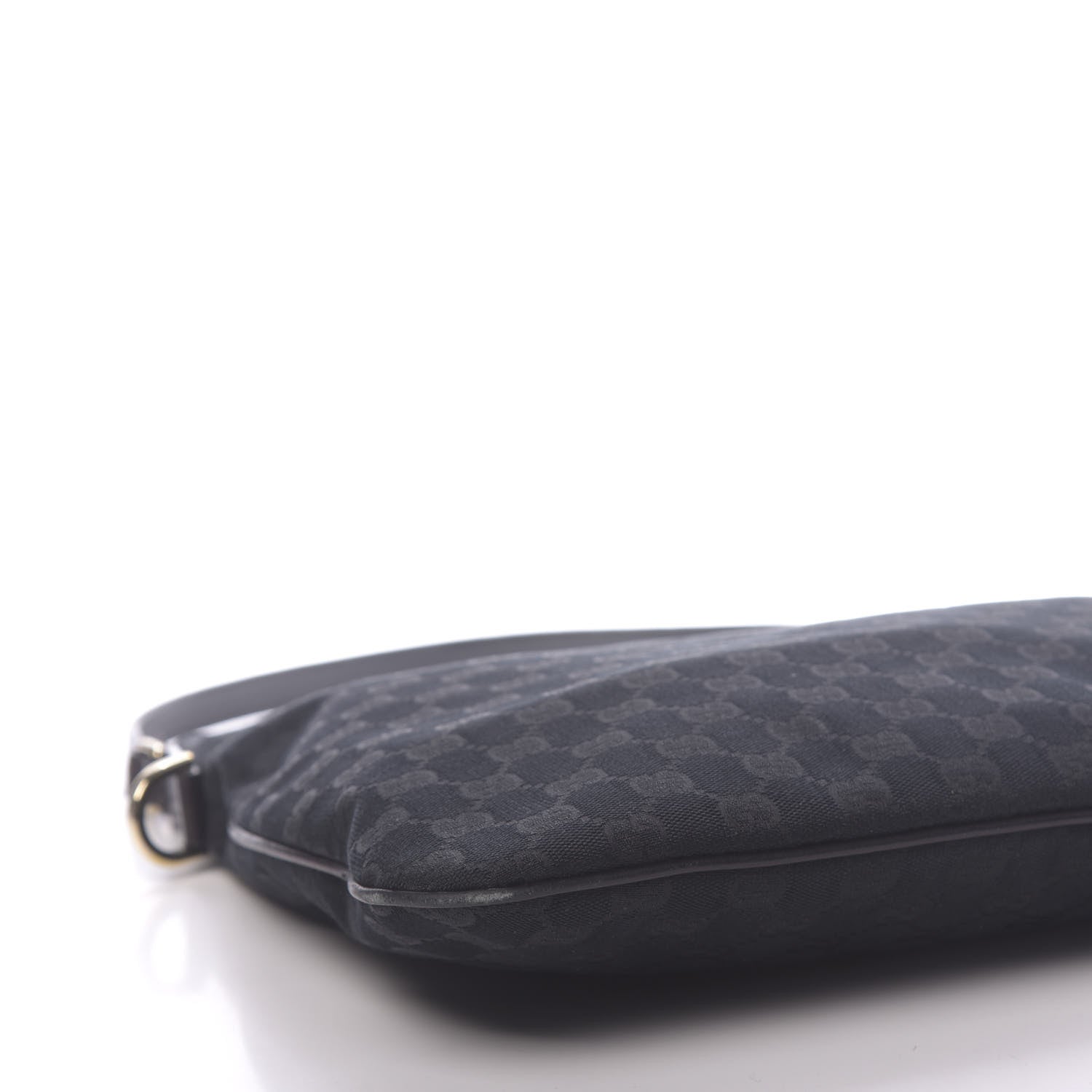 Gucci Monogram Medium New Britt Hobo Black 8 of 11