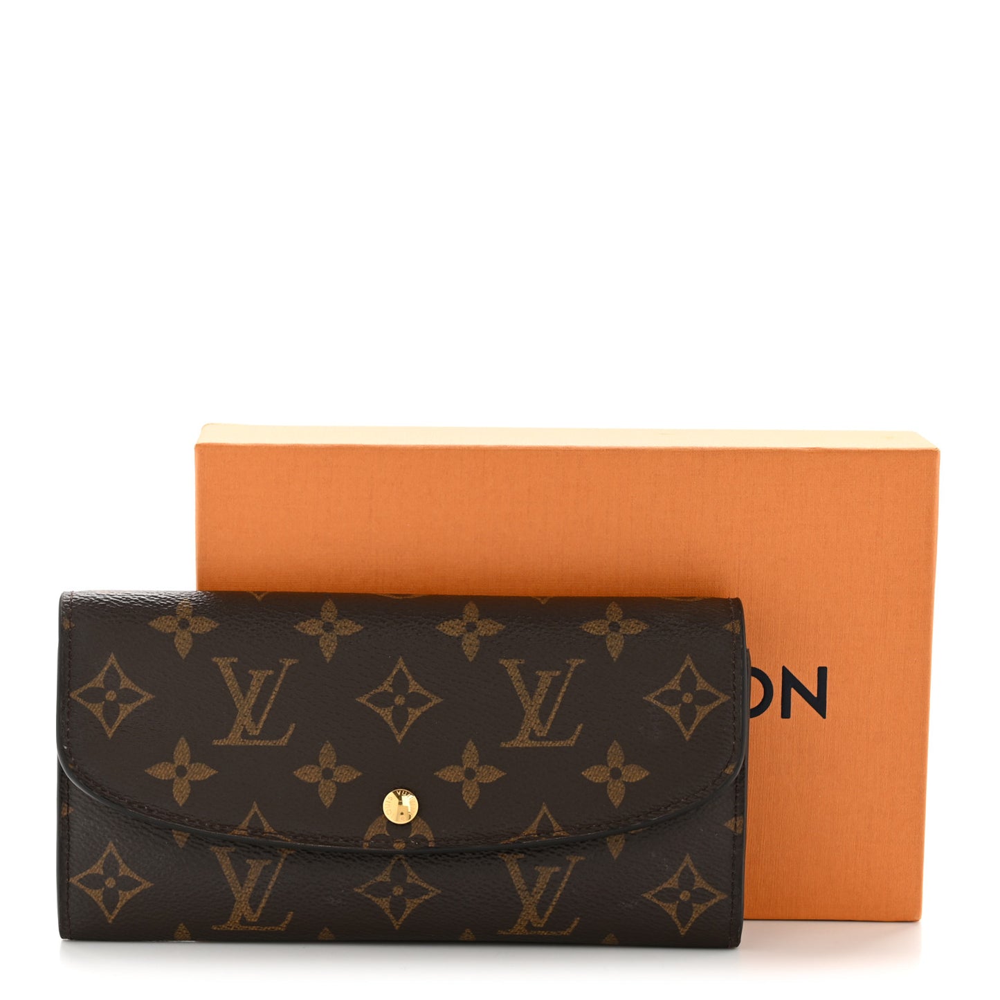 Monogram Emilie Wallet Fuchsia