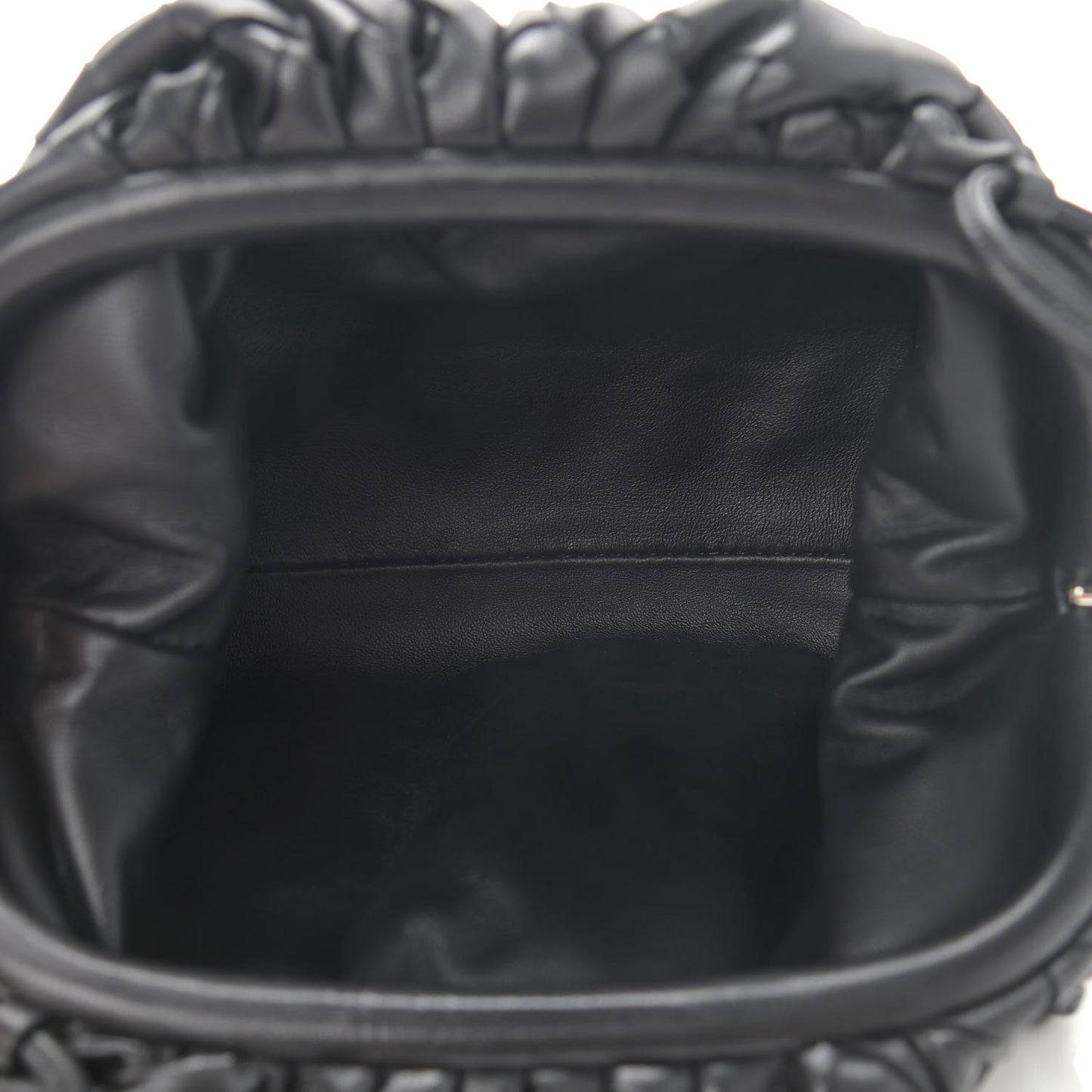 Nappa Intrecciato The Mini Pouch Black