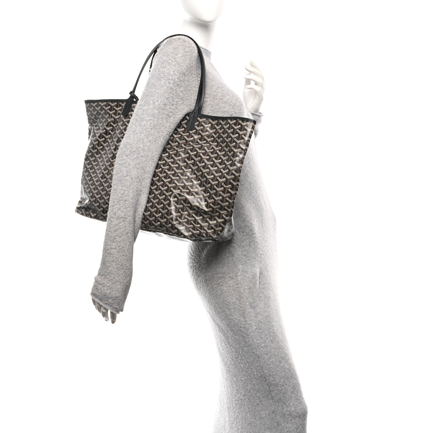 Goyard Goyardine Saint Louis GM Black 2 of 10