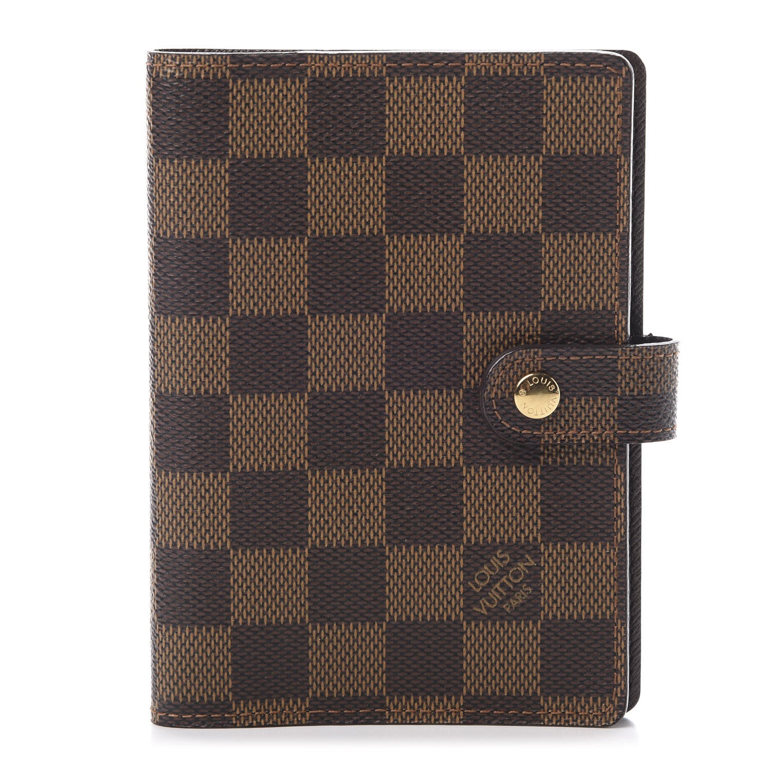 Louis Vuitton Damier Ebene Small Ring Agenda Cover 1 of 8