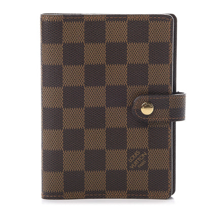 Louis Vuitton Damier Ebene Small Ring Agenda Cover 1 of 8