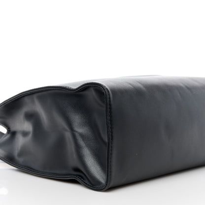 Telfar Vegan Leather Medium Shopping Bag Black 9 of 10