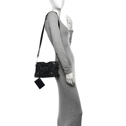 Balenciaga Agneau Giant 12 Silver Hardware Mini City Black 2 of 16