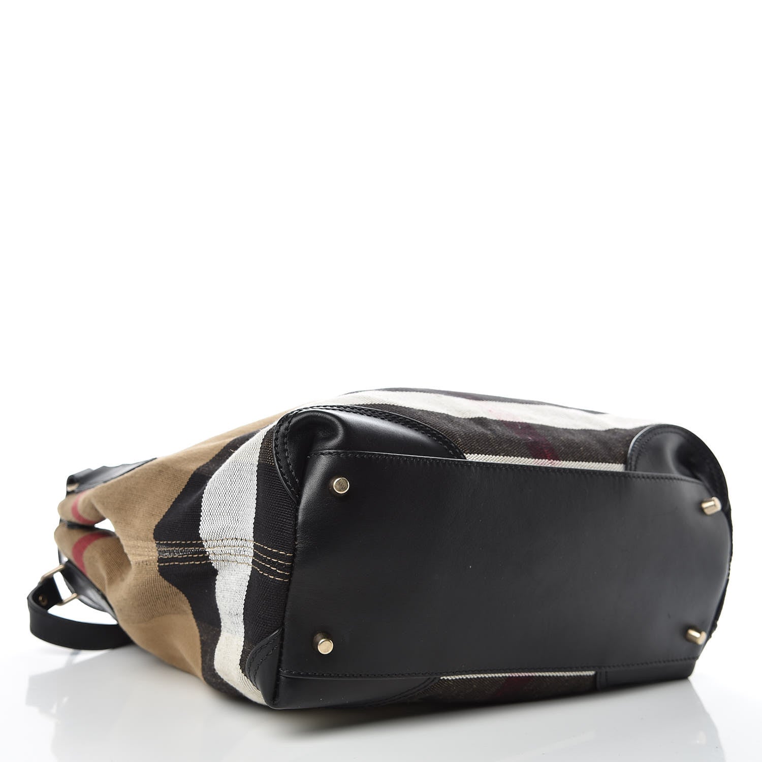 Burberry Canvas Mega Check Medium Maidstone Black 5 of 13