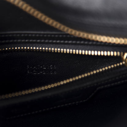 Celine Smooth Calfskin Micro Luggage Black 9 of 10