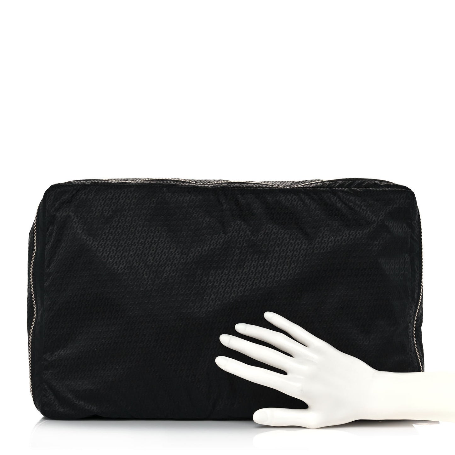 Technical Silk H en Bias Travelsilk Cube MM Black Fauve