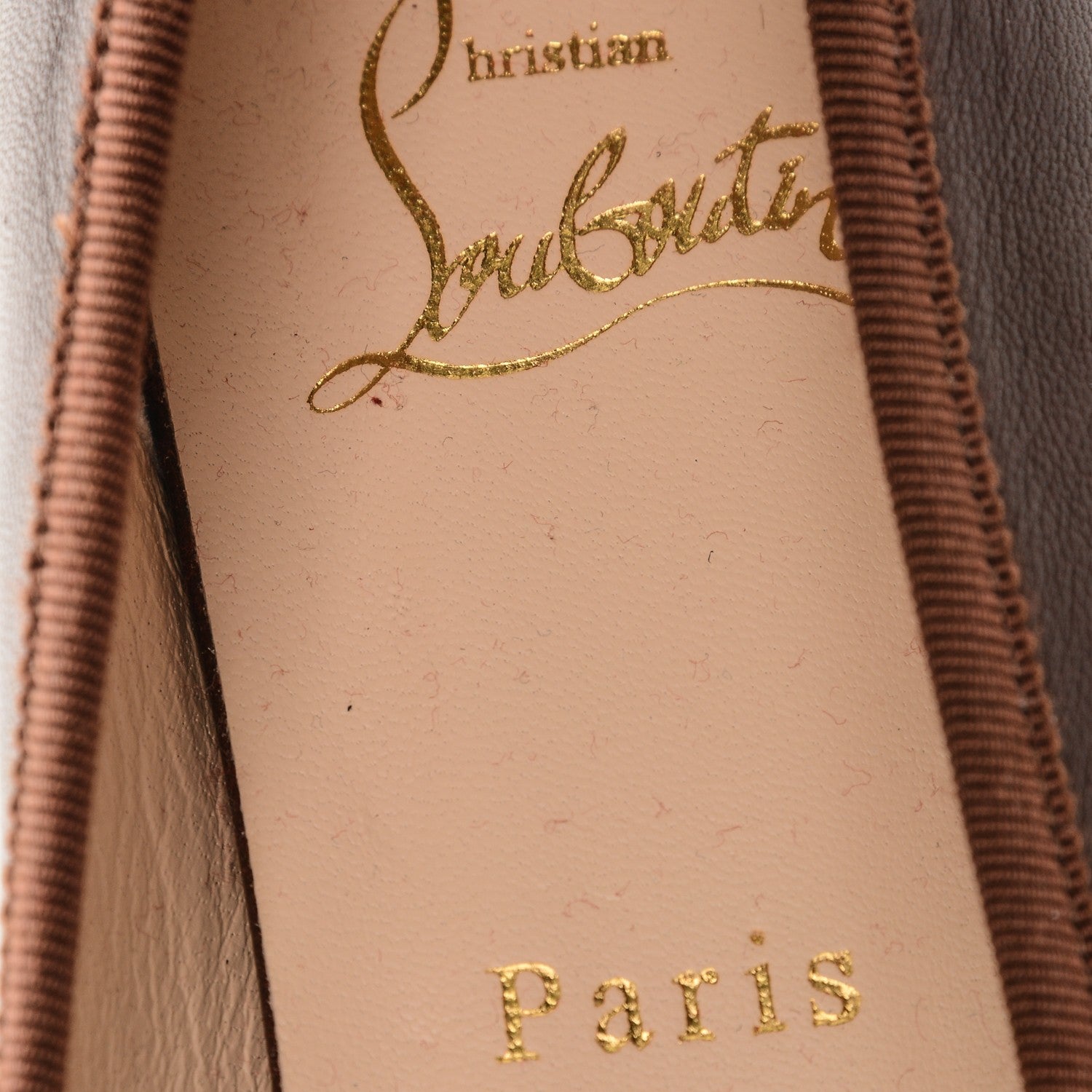 Christian Louboutin Nappa Solasofia Toudou Flats 39.5 Nude 7 7 of 7