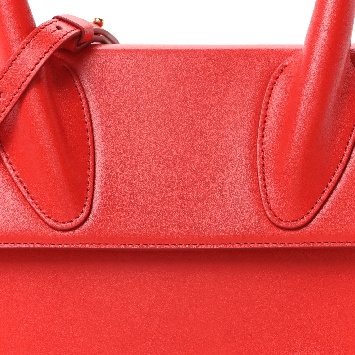 Jacquemus Smooth Calfskin Le Grand Chiquito Red 7 of 9