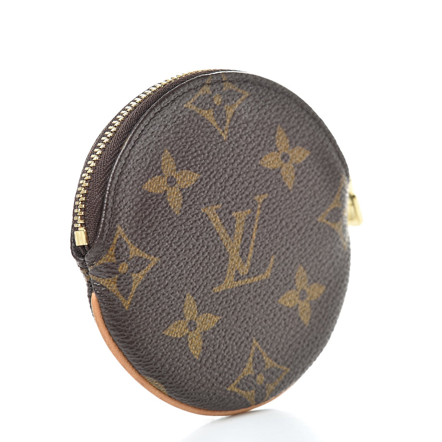 Monogram Round Coin Purse