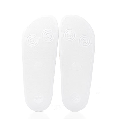 Gucci Canvas Worldwide Mens Pursuit Slide Sandals 10 White 5 of 8