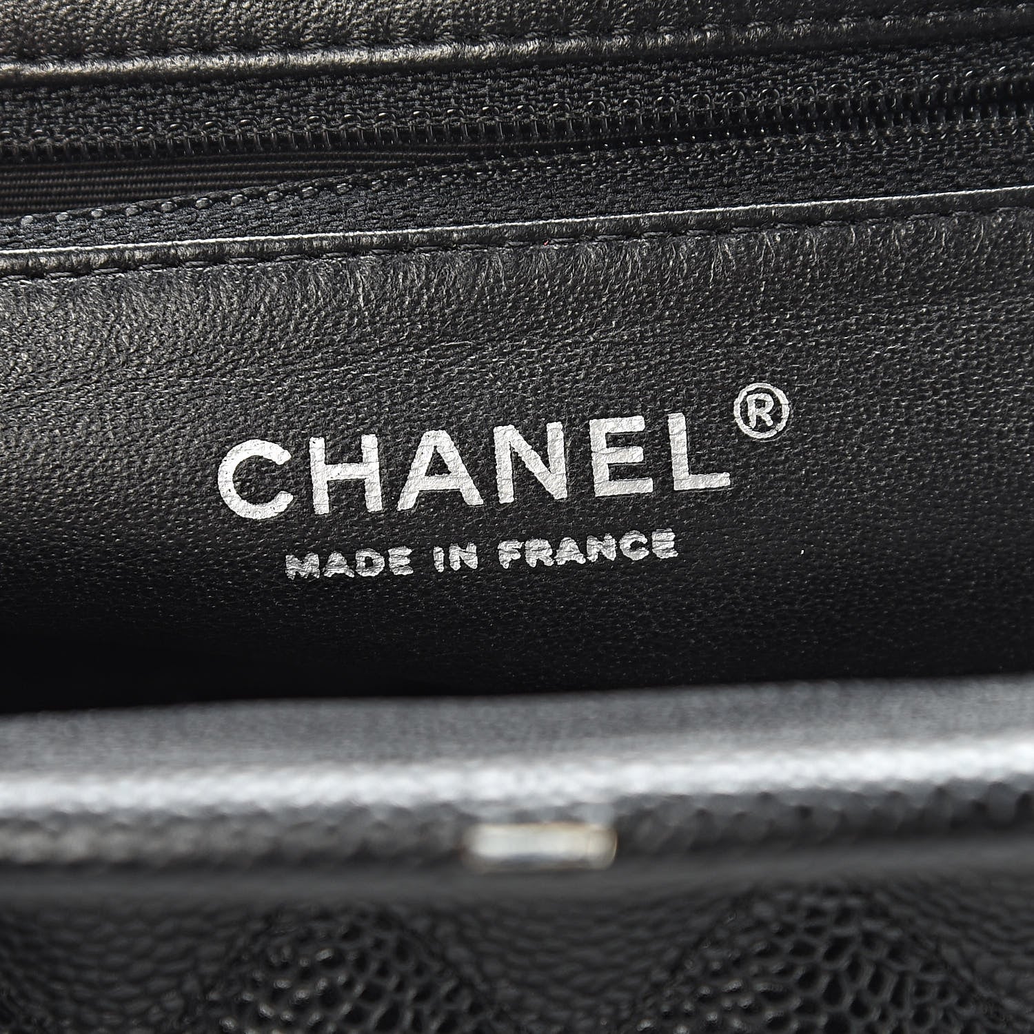 Chanel Caviar Quilted Timeless Clutch Black 6 of 7