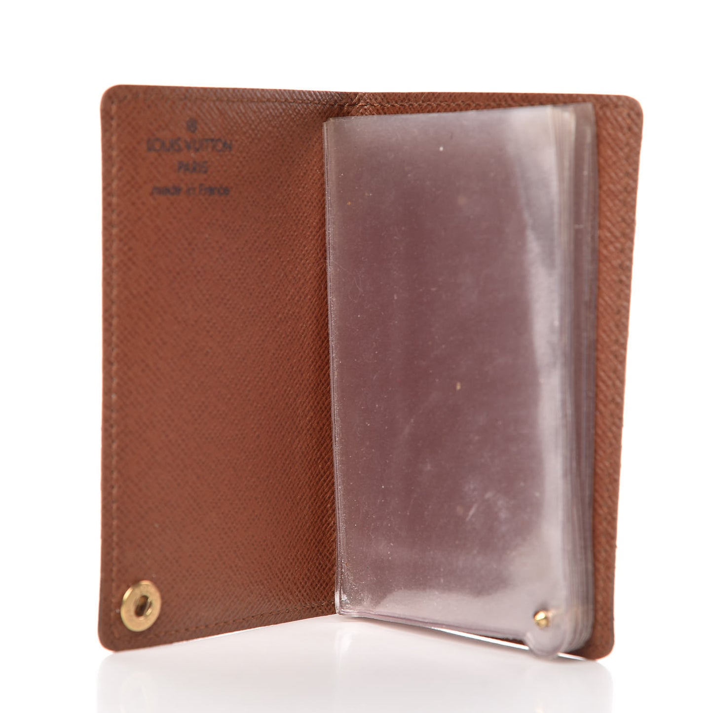 Monogram Credit Card Photo Holder