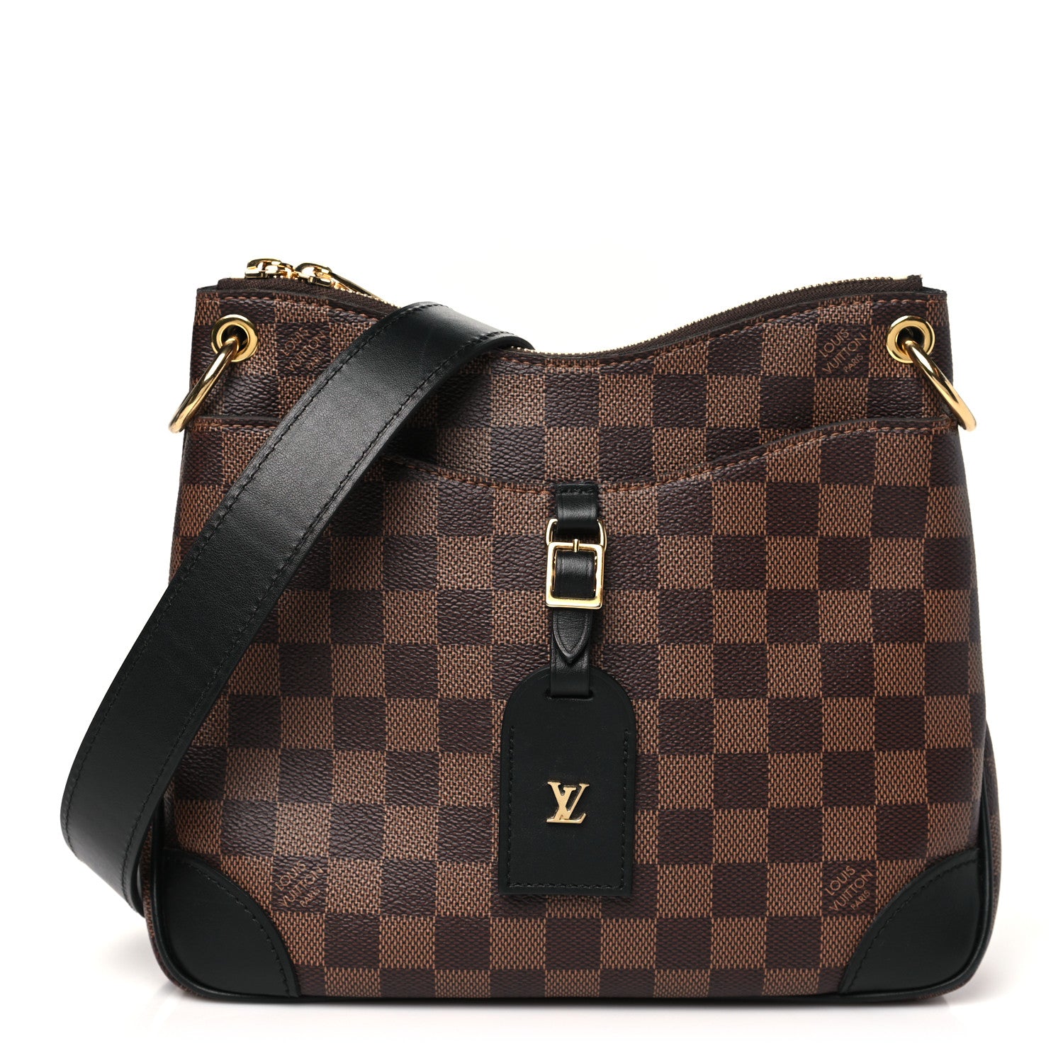 Louis Vuitton Damier Ebene Odeon PM Black 1 of 9