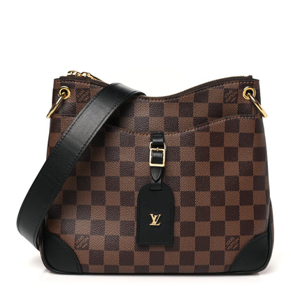 Louis Vuitton Damier Ebene Odeon PM Black 1 of 9