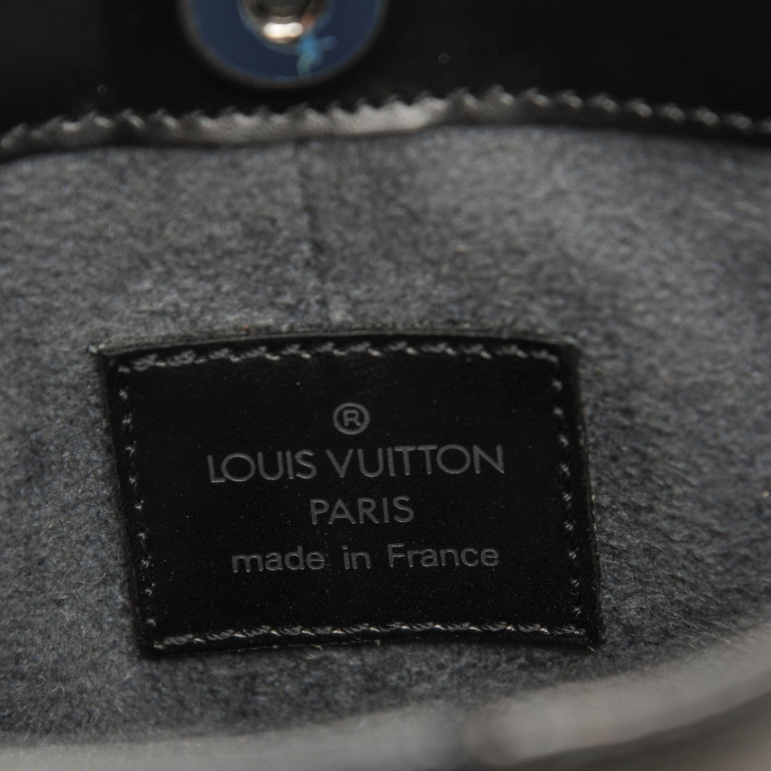 Louis Vuitton Epi Demi Lune Pochette Black 7 of 7