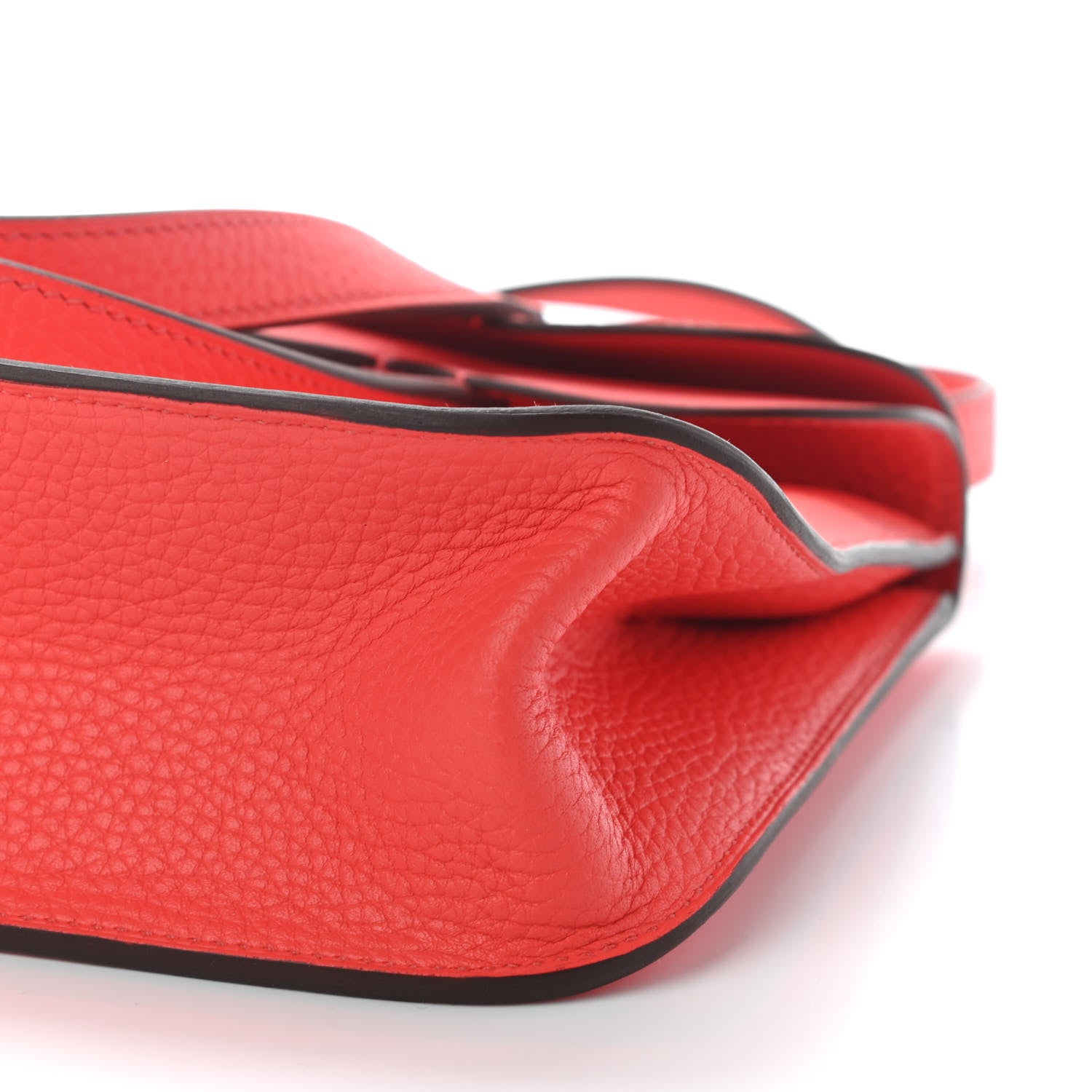 Hermes Taurillon Clemence Halzan 25 Rose Texas 10 of 10