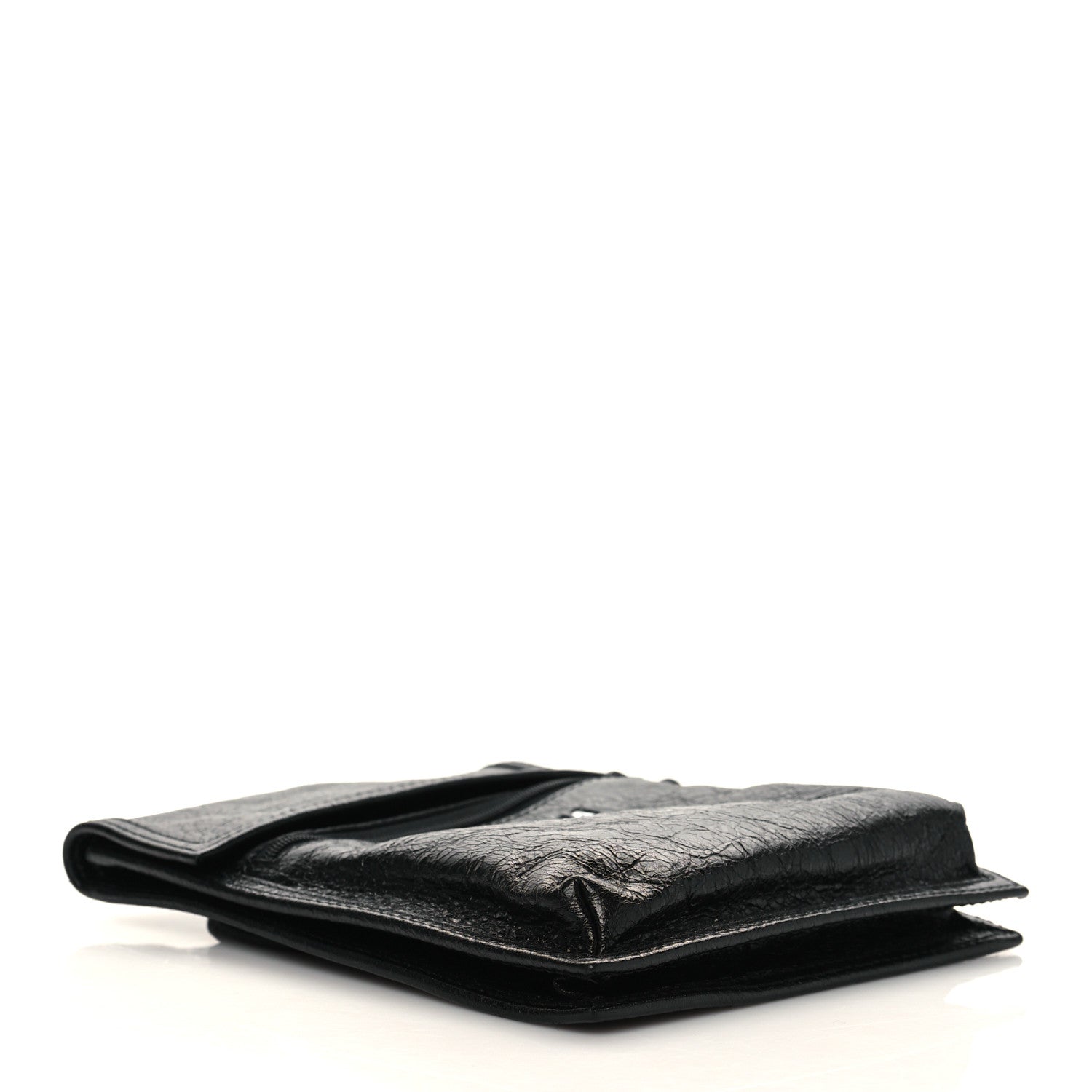 Balenciaga Agneau Arena Small Explorer Crossbody Pouch Black 4 of 6