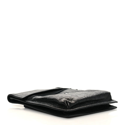 Balenciaga Agneau Arena Small Explorer Crossbody Pouch Black 4 of 6