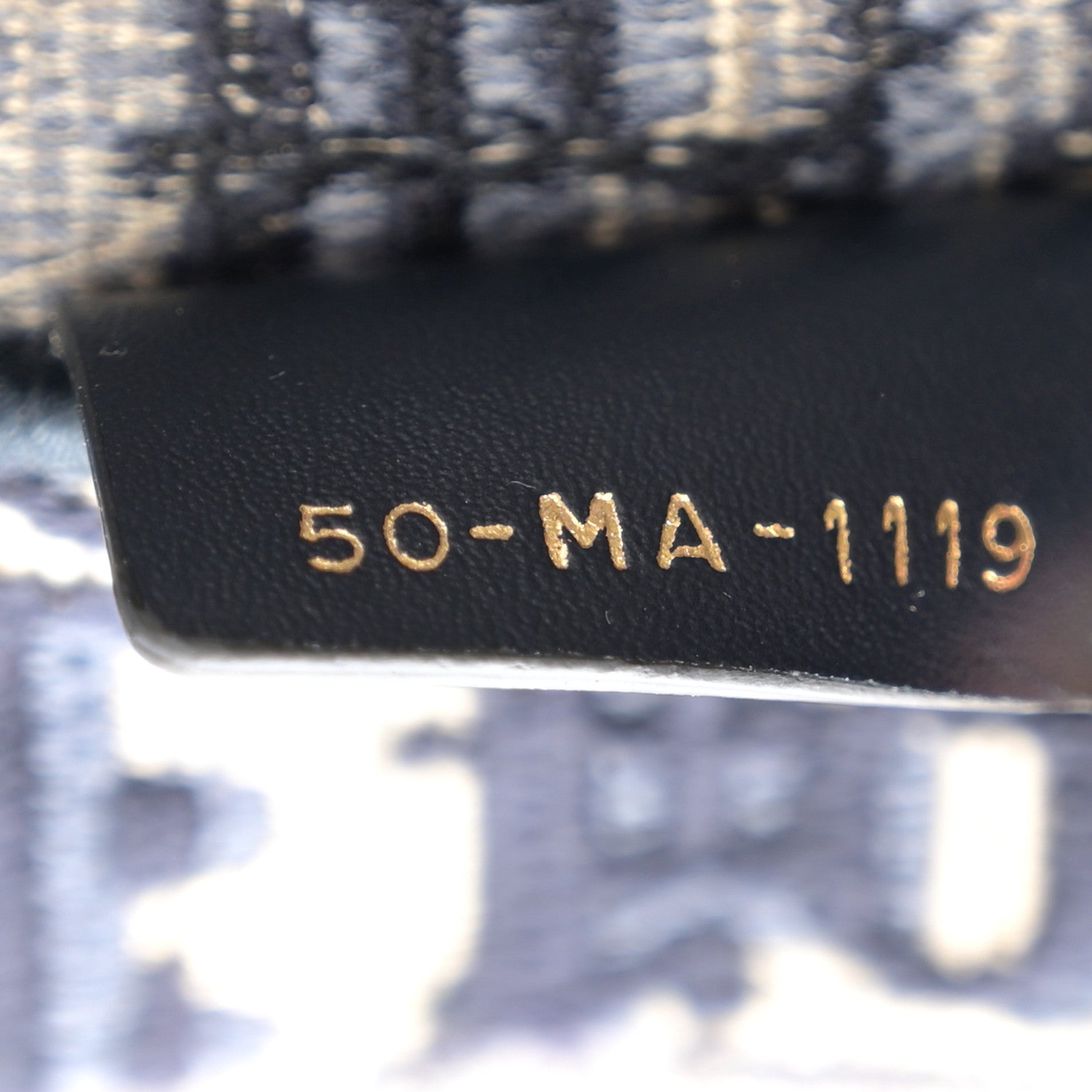 Christian Dior Oblique Large Book Tote Blue Multicolor 7 of 12