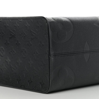 Louis Vuitton Empreinte Monogram Giant Onthego MM Black 8 of 10