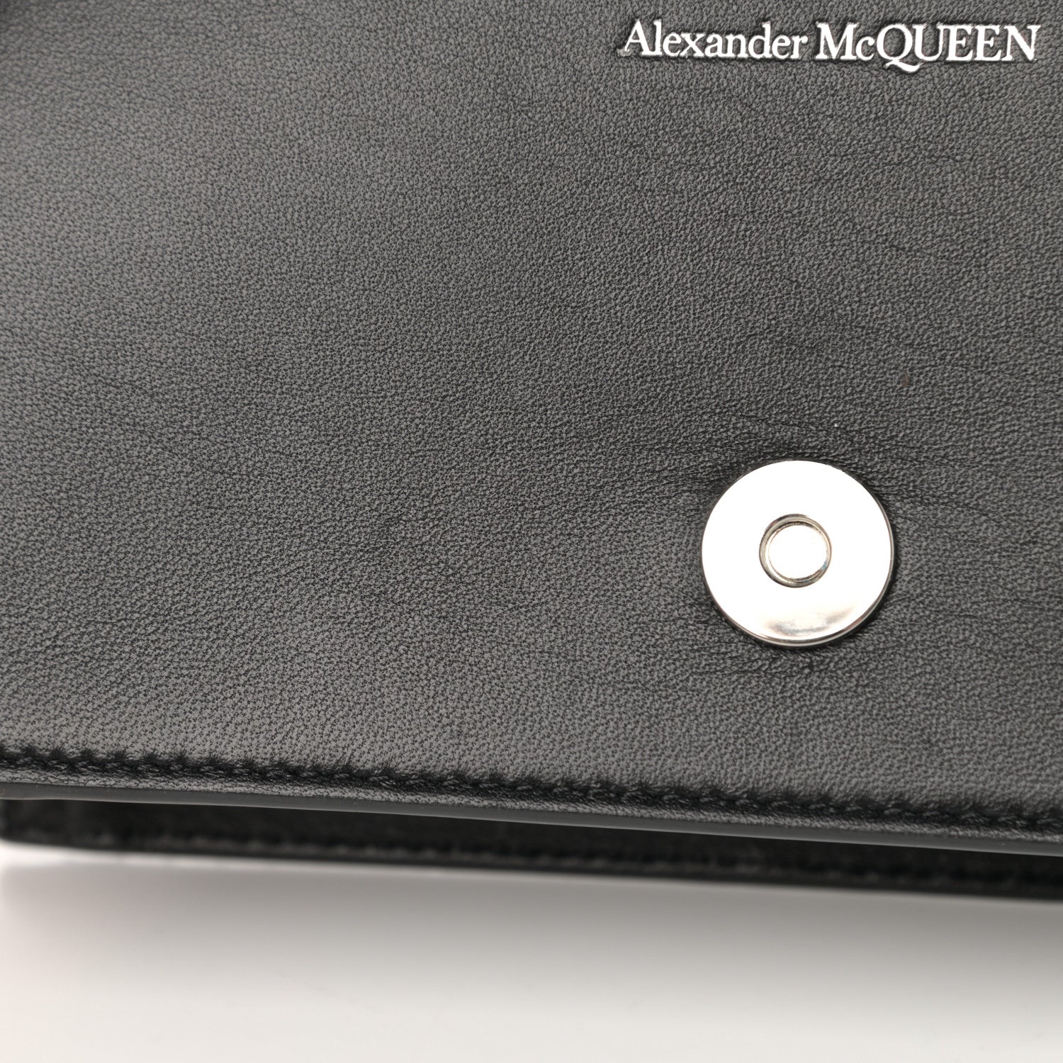 Alexander McQueen Calfskin Studded Jeweled Satchel Black 11 of 18