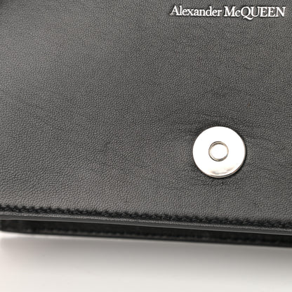 Alexander McQueen Calfskin Studded Jeweled Satchel Black 11 of 18