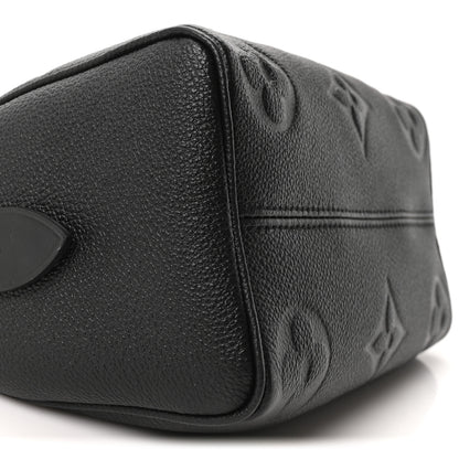 Louis Vuitton Empreinte Monogram Giant Speedy Bandouliere 20 Black 8 of 9