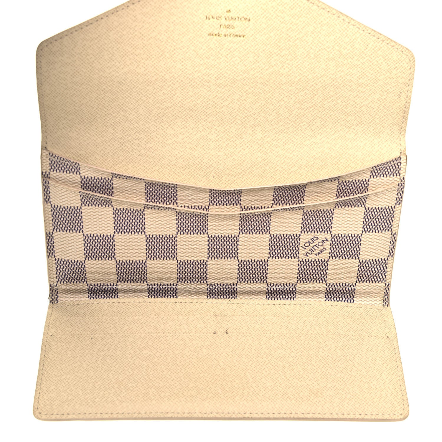 Louis Vuitton Damier Azur Josephine Wallet 6 of 8