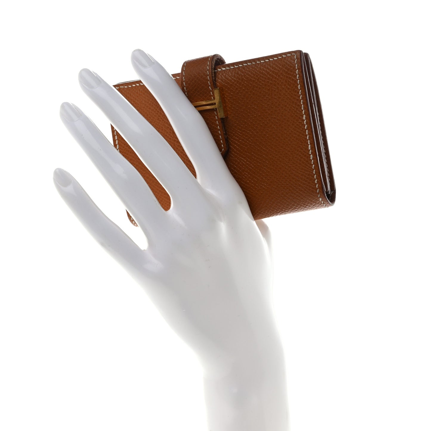 Epsom Bearn Card Holder Wallet Gold