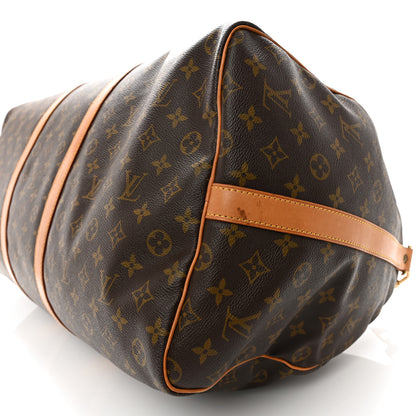 Louis Vuitton Monogram Keepall Bandouliere 60 9 of 16