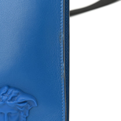 Versace Vitello Medusa Crossbody Phone Pouch Blue 11 of 11