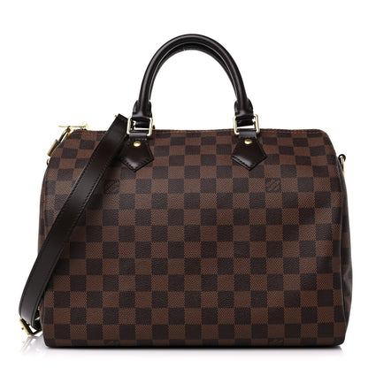 Louis Vuitton Damier Ebene Speedy Bandouliere 30 1 of 9
