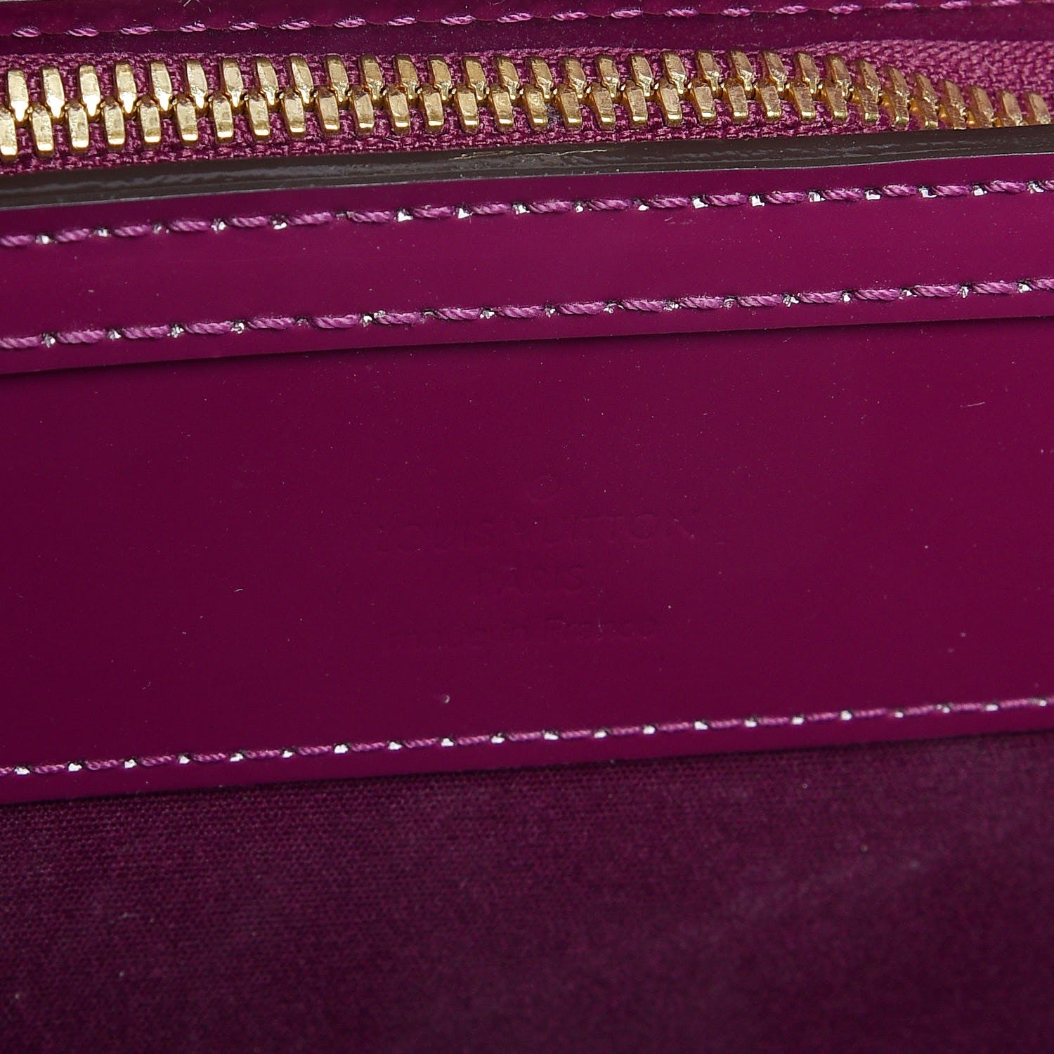Louis Vuitton Vernis Virginia MM Amethyste 6 of 7