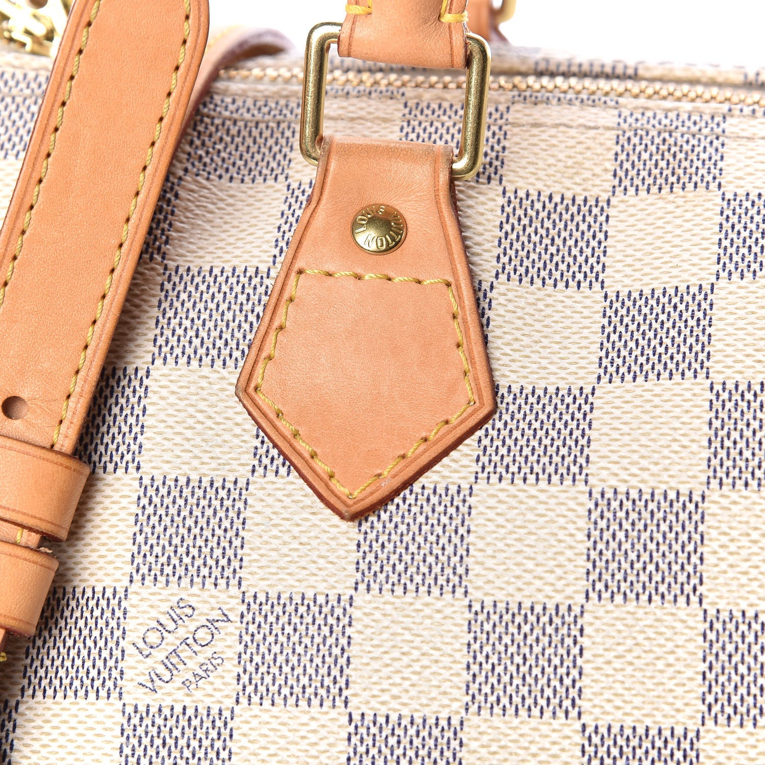 Louis Vuitton Damier Azur Speedy Bandouliere 30 12 of 19