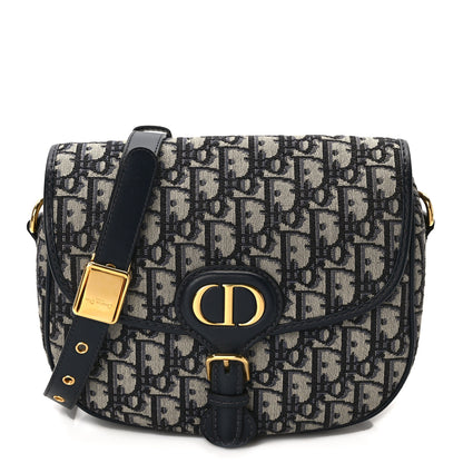 Christian Dior Oblique Medium Bobby Flap Blue 1 of 13