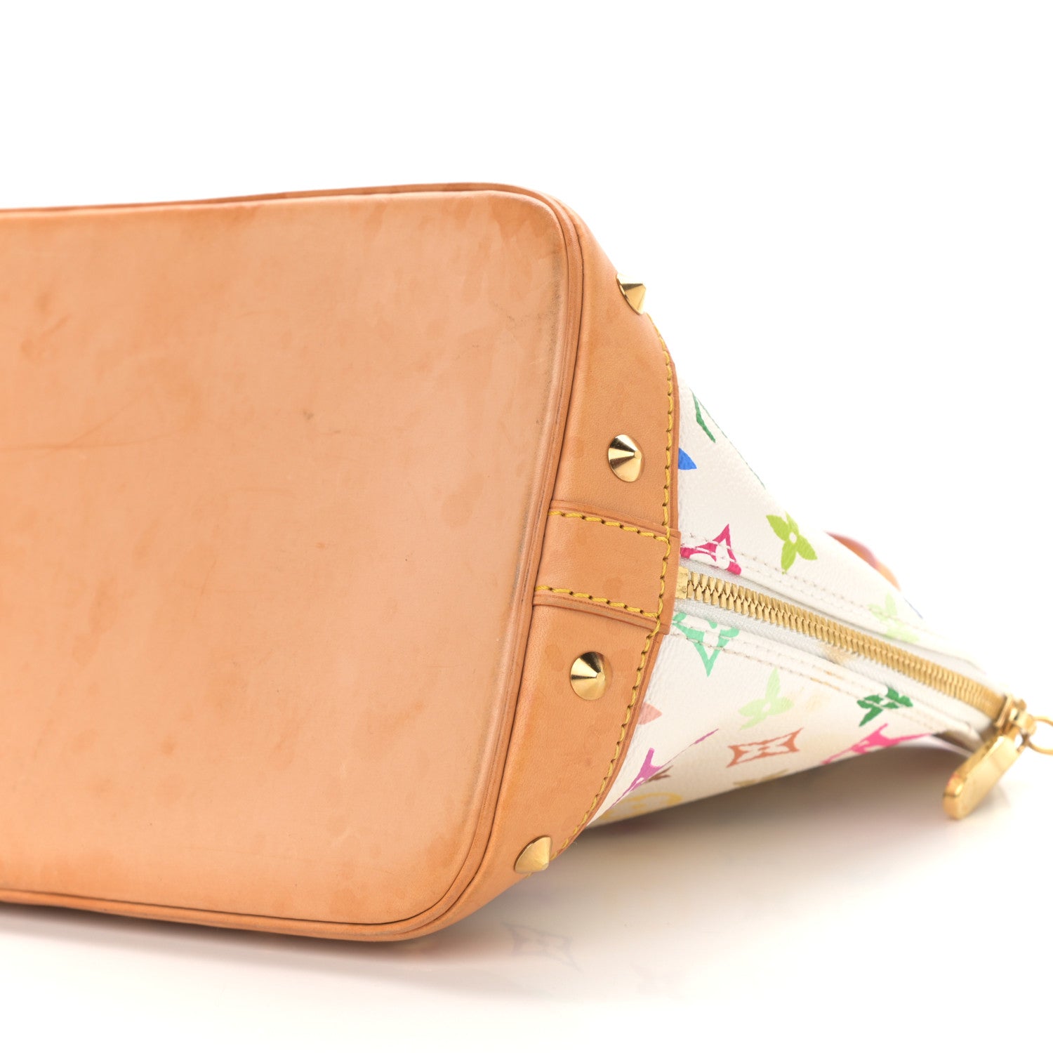 Louis Vuitton Monogram Multicolor Alma White 9 of 12